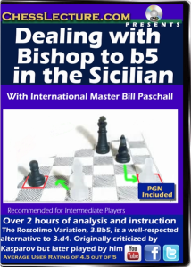 Dealing with Bishop to b5 in the Sicilian F