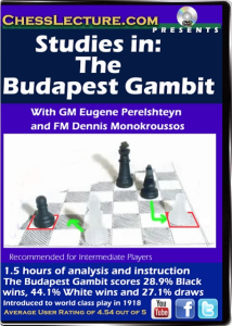 Studies in The Budapest Gambit F